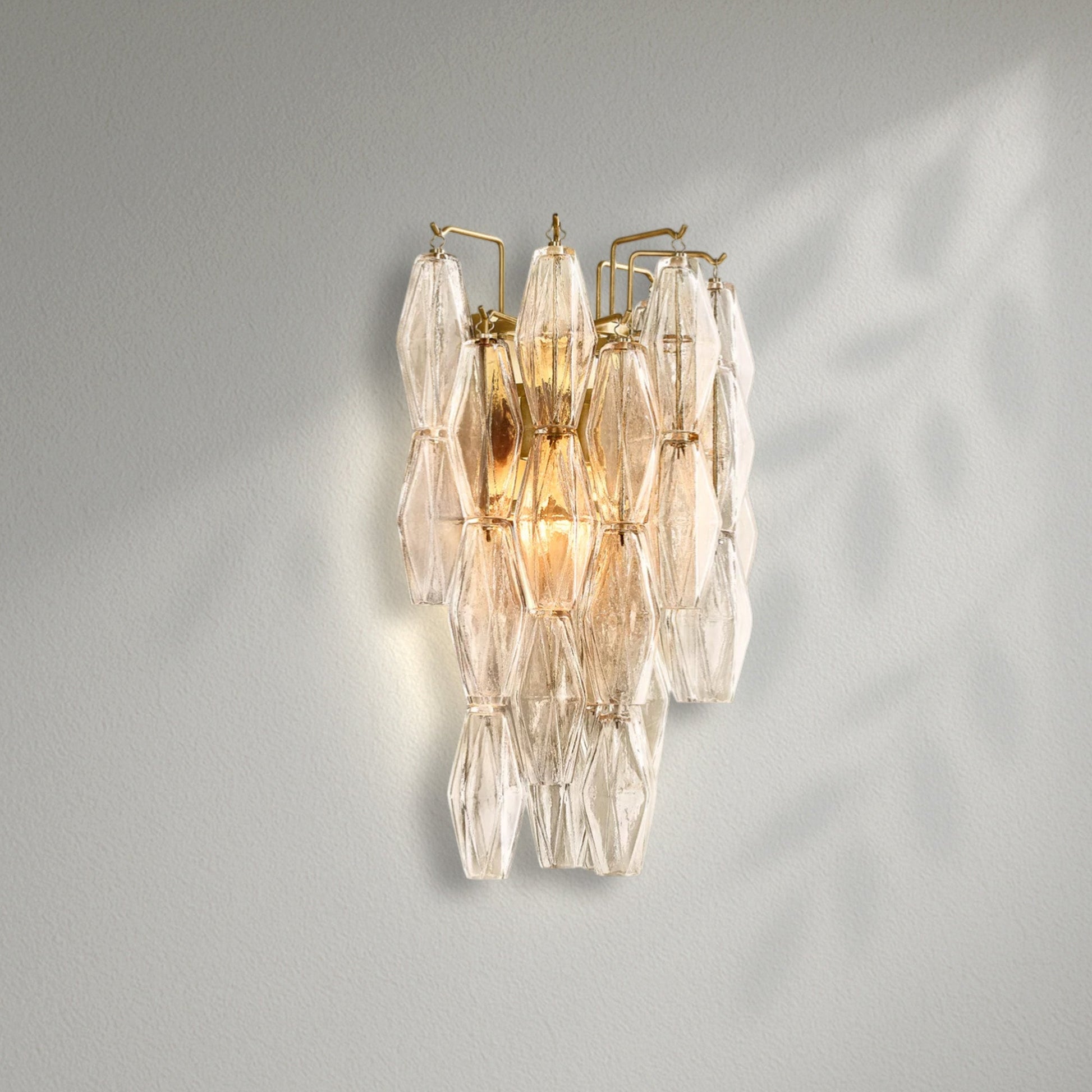 Chiaran Glass Wall Sconce - Lightings Menu