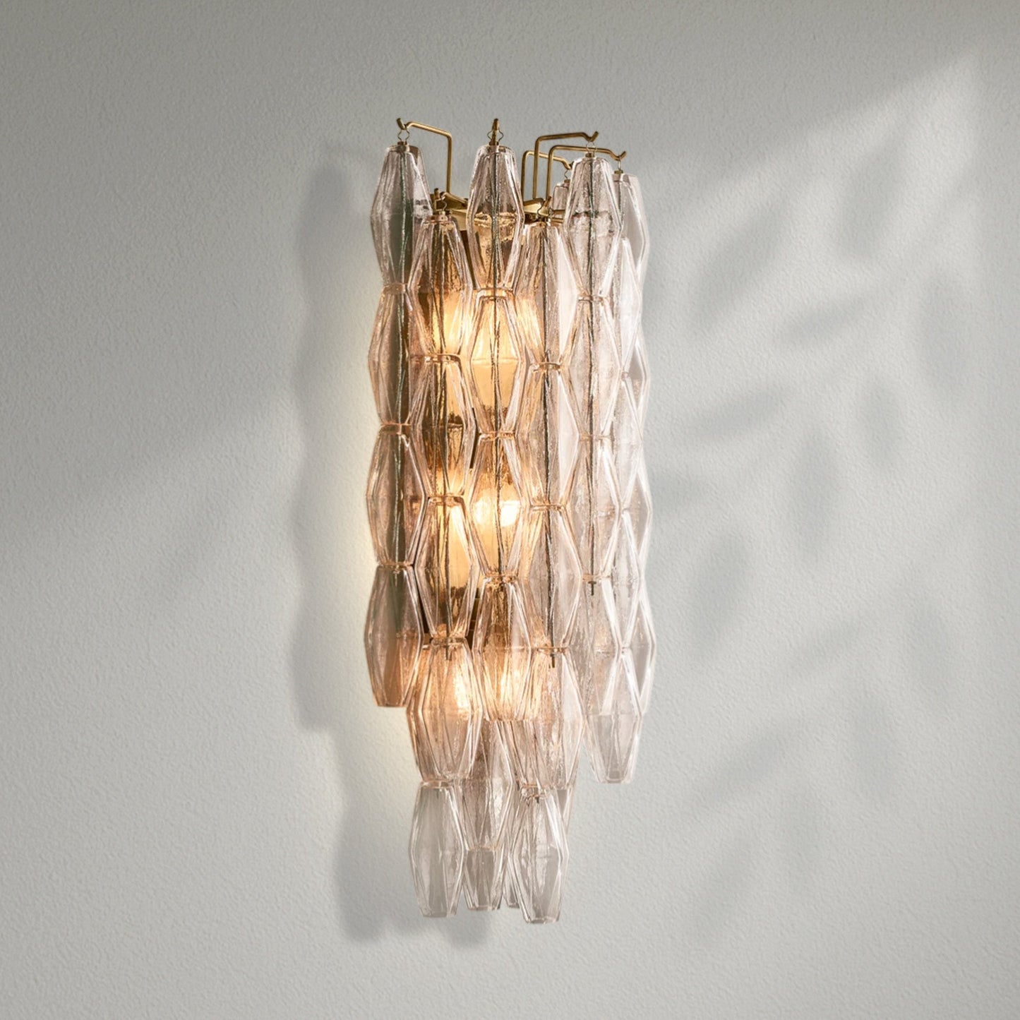 Chiaran Glass Wall Sconce - Lightings Menu