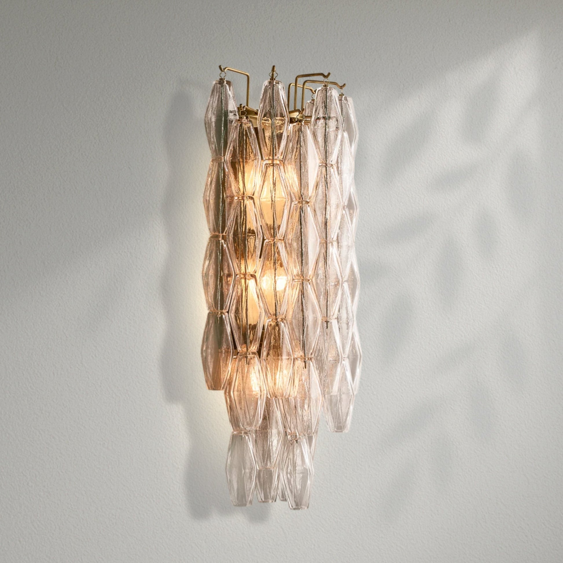 Chiaran Glass Wall Sconce - Lightings Menu