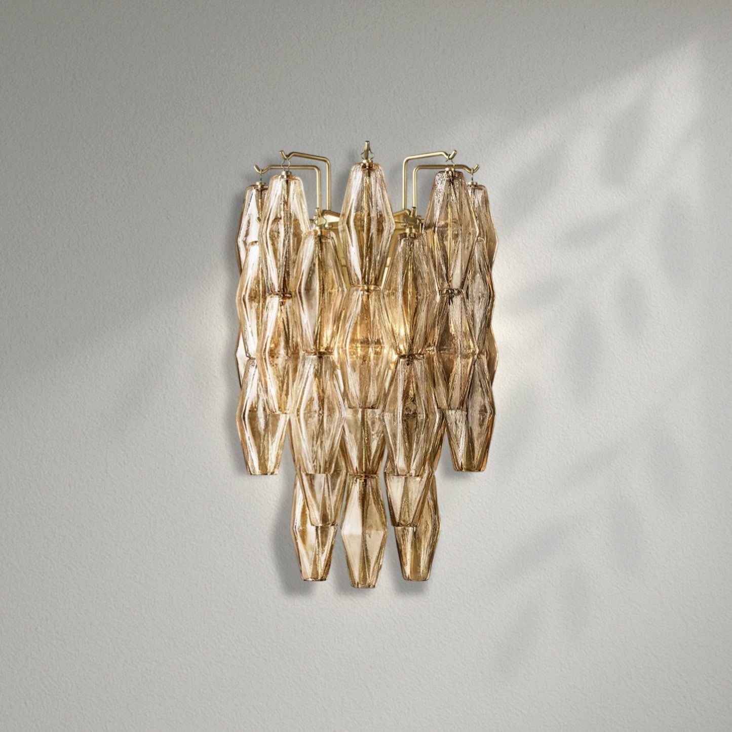 Chiaran Glass Wall Sconce - Lightings Menu