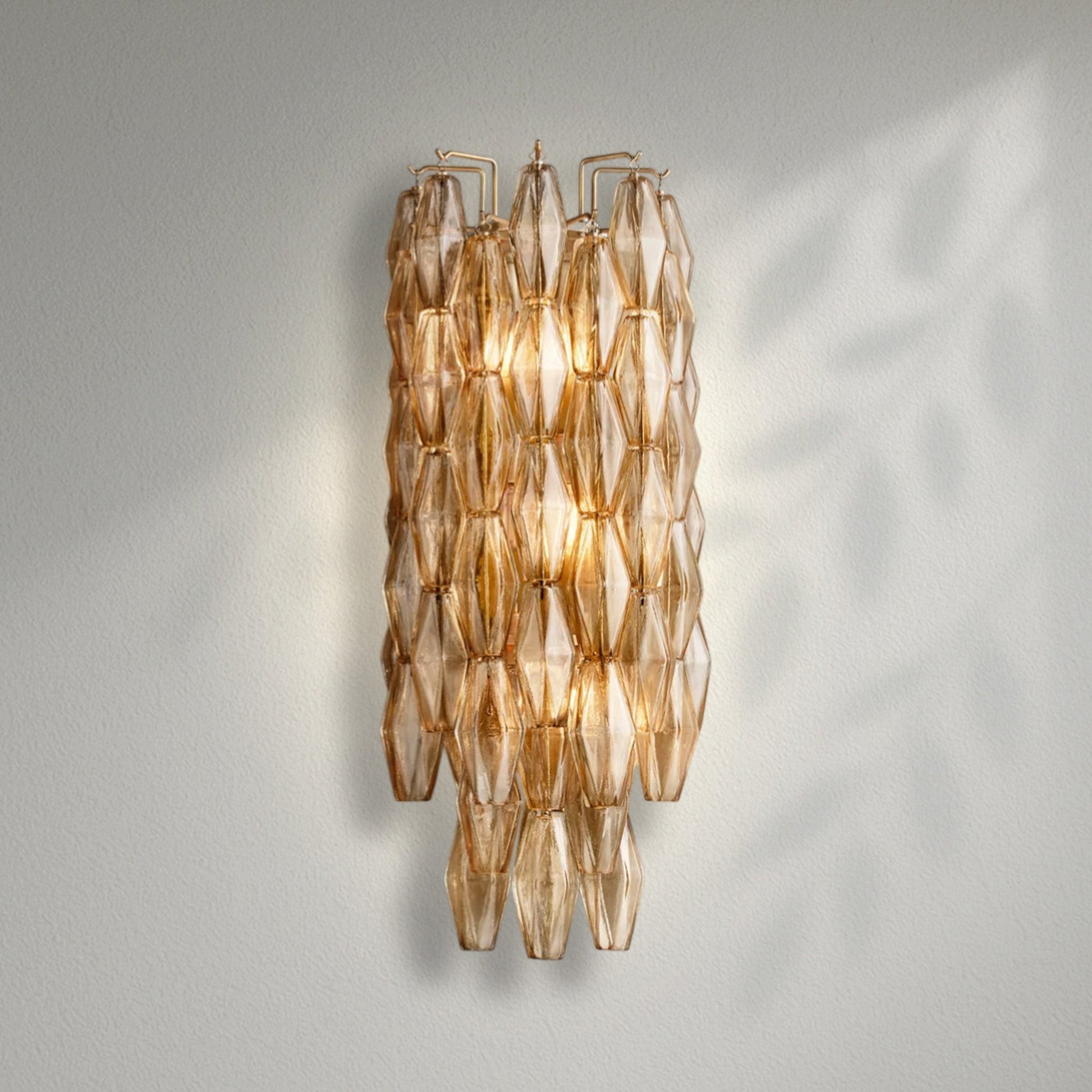 Chiaran Glass Wall Sconce - Lightings Menu