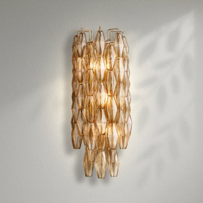 Chiaran Glass Wall Sconce - Lightings Menu