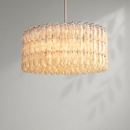 Chiaran Smoke Glass Round Chandelier - Lightings Menu