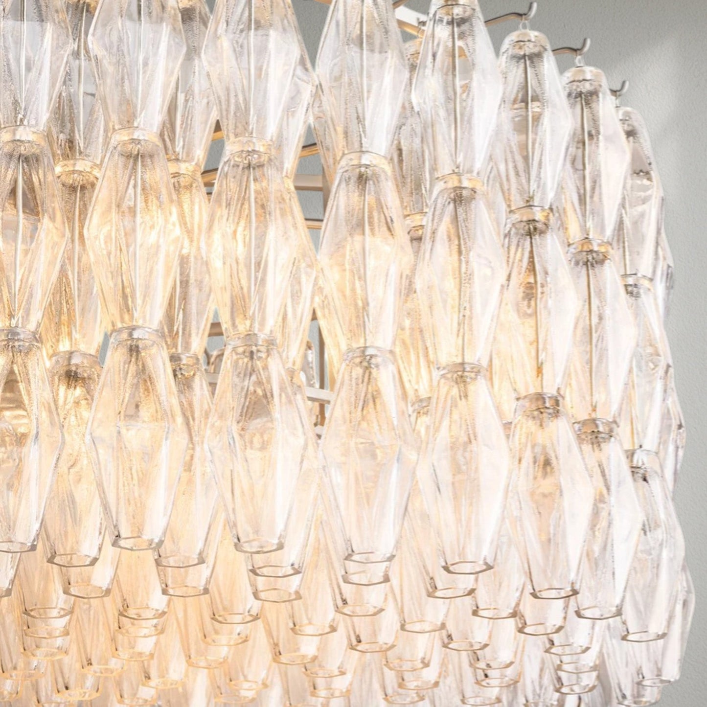 Chiaran Smoke Glass Round Chandelier - Lightings Menu