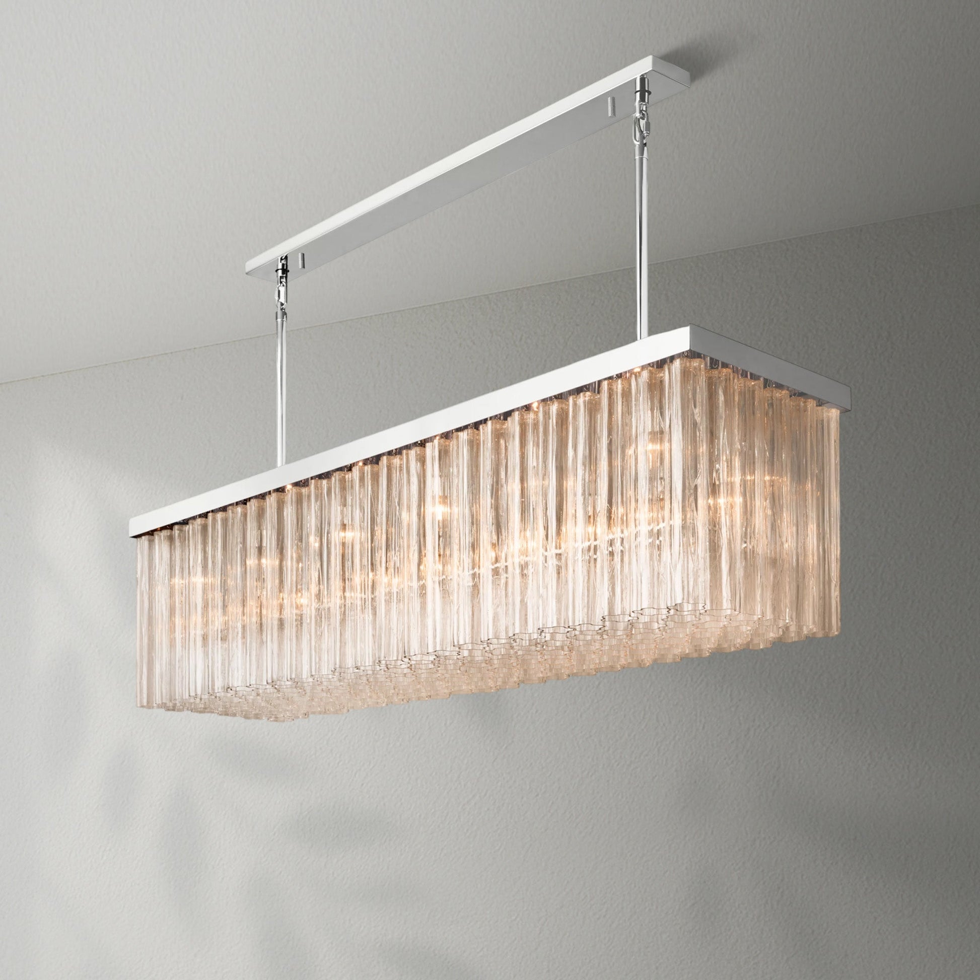 Cielu Rectangular Chandelier - Lightings Menu