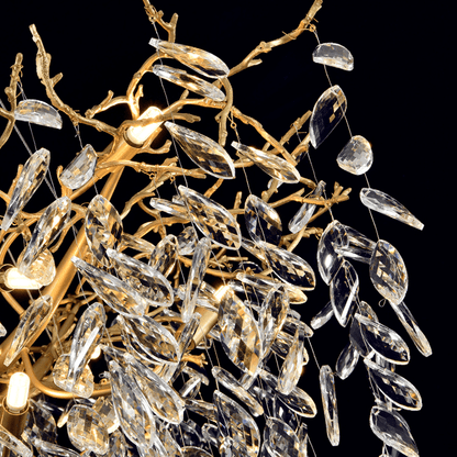 Cleo Branch Crystal Chandelier Light - Lightings Menu