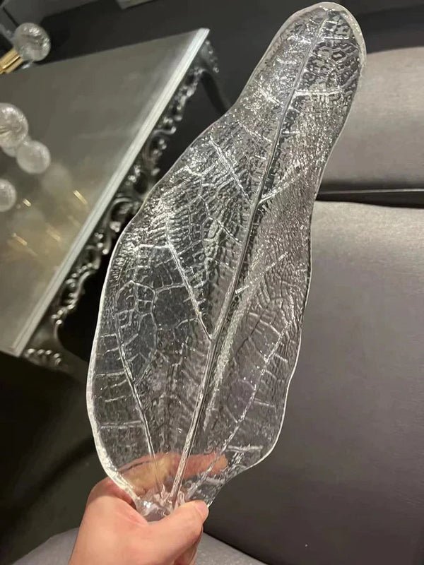 Creative Bionic Resin Leaves Chandelier - Lightings Menu