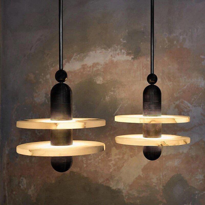 Csilla Alabaster Pendant Light - Lightings Menu