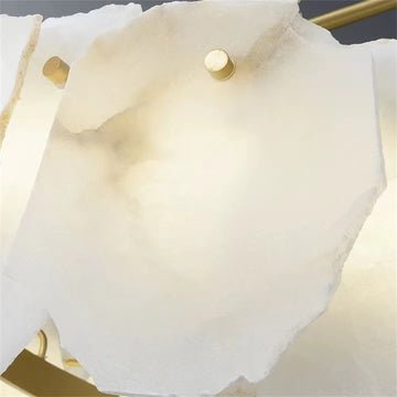 （Customize 3 - Tier）August Modern marble Round chandelier - Lightings Menu