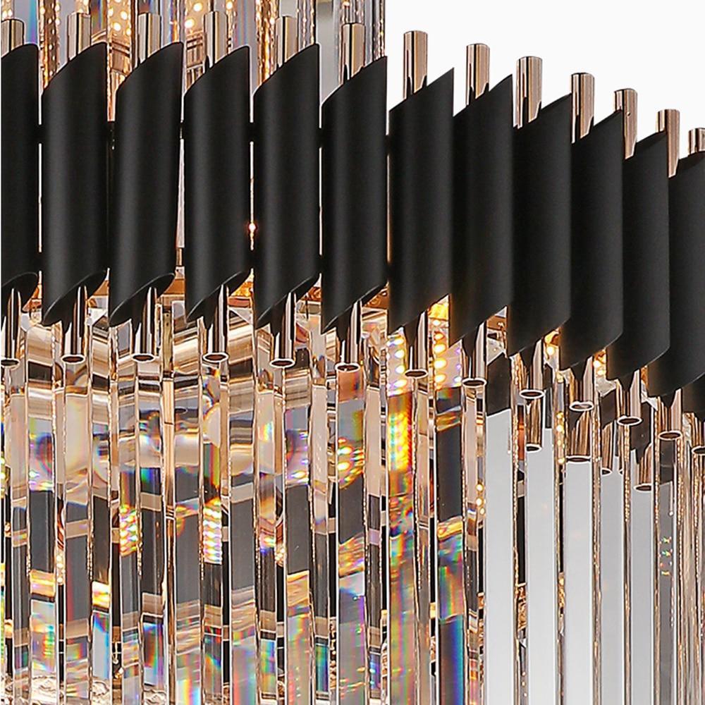 Cyrus Multiple Tier Crystal Chandelier - Lightings Menu