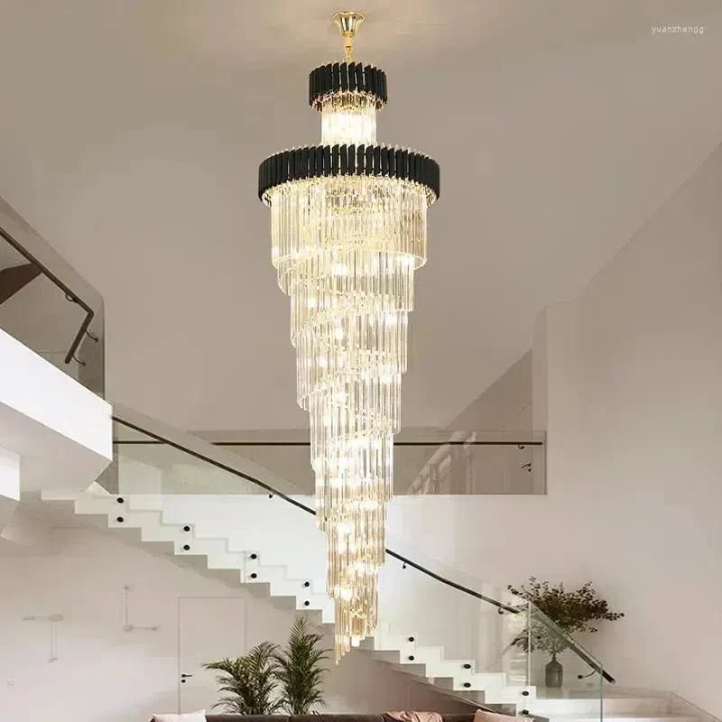 Cyrus Multiple Tier Crystal Chandelier - Lightings Menu