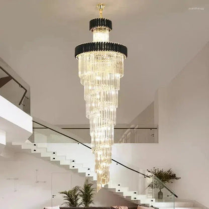 Cyrus Multiple Tier Crystal Chandelier - Lightings Menu