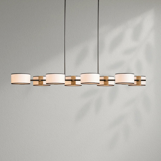 Daphil Linear Chandelier - Lightings Menu
