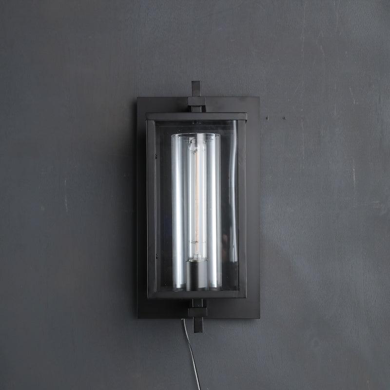 Deapx Square Modern Glass Wall Sconce 16"H 23'’H - Lightings Menu