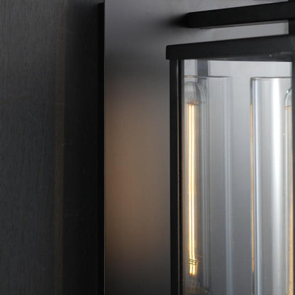 Deapx Square Modern Glass Wall Sconce 16"H 23'’H - Lightings Menu