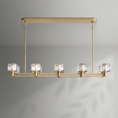 Demaket Double Linear Chandelier - Lightings Menu