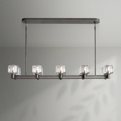 Demaket Double Linear Chandelier - Lightings Menu