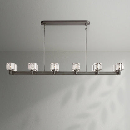Demaket Double Linear Chandelier - Lightings Menu