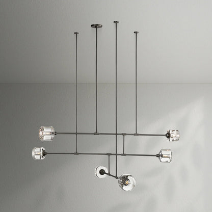Demaket Mobile Round Chandelier - Lightings Menu