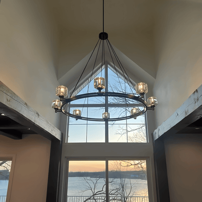 Demaket Round Chandelier - Lightings Menu