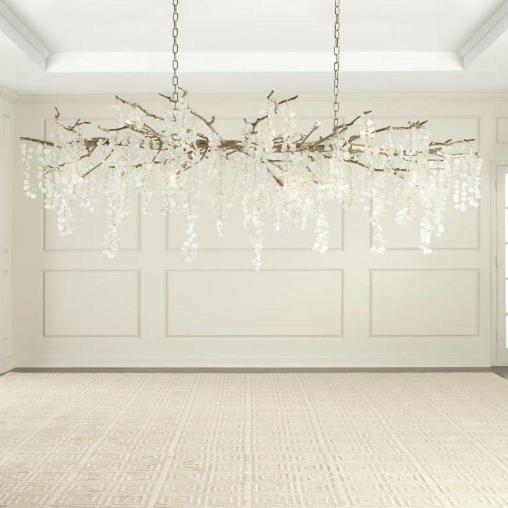 Donna 15 - Light Glass Chandelier - Lightings Menu