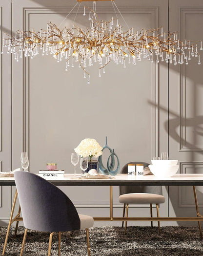 Drios Rain Chandelier - Lightings Menu