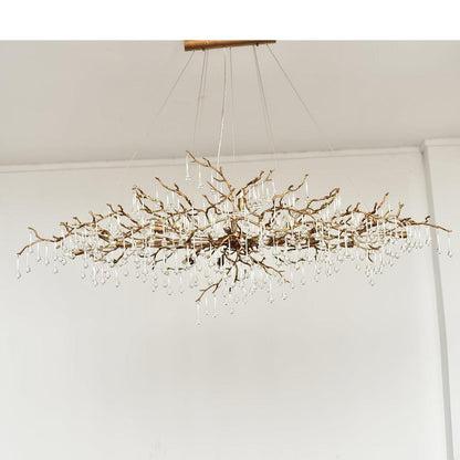 Drios Rain Chandelier - Lightings Menu
