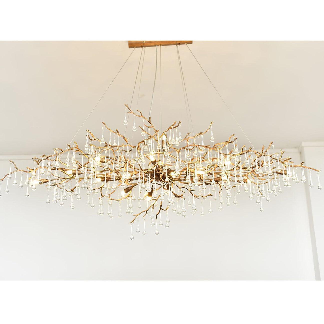 Drios Rain Chandelier - Lightings Menu