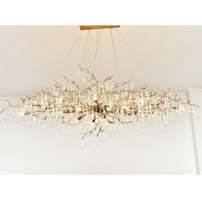 Drios Rain Chandelier - Lightings Menu