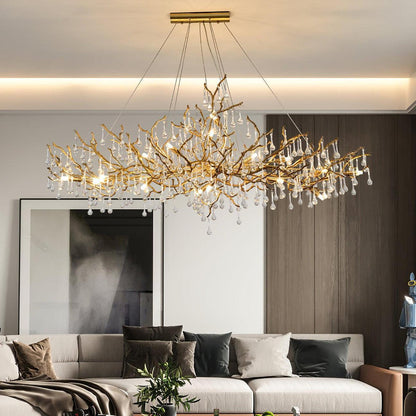 Drios Rain Chandelier - Lightings Menu