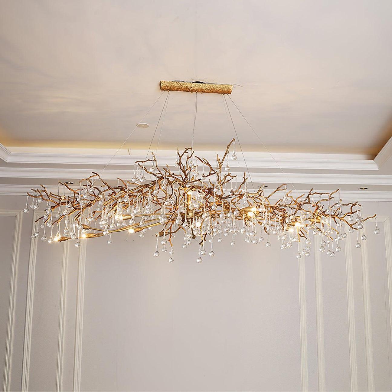 Drios Rain Chandelier - Lightings Menu