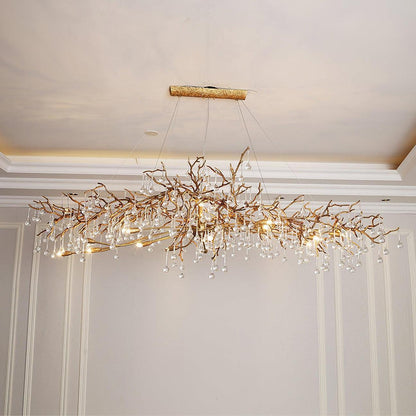 Drios Rain Chandelier - Lightings Menu