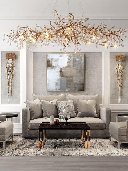 Drios Rain Chandelier - Lightings Menu