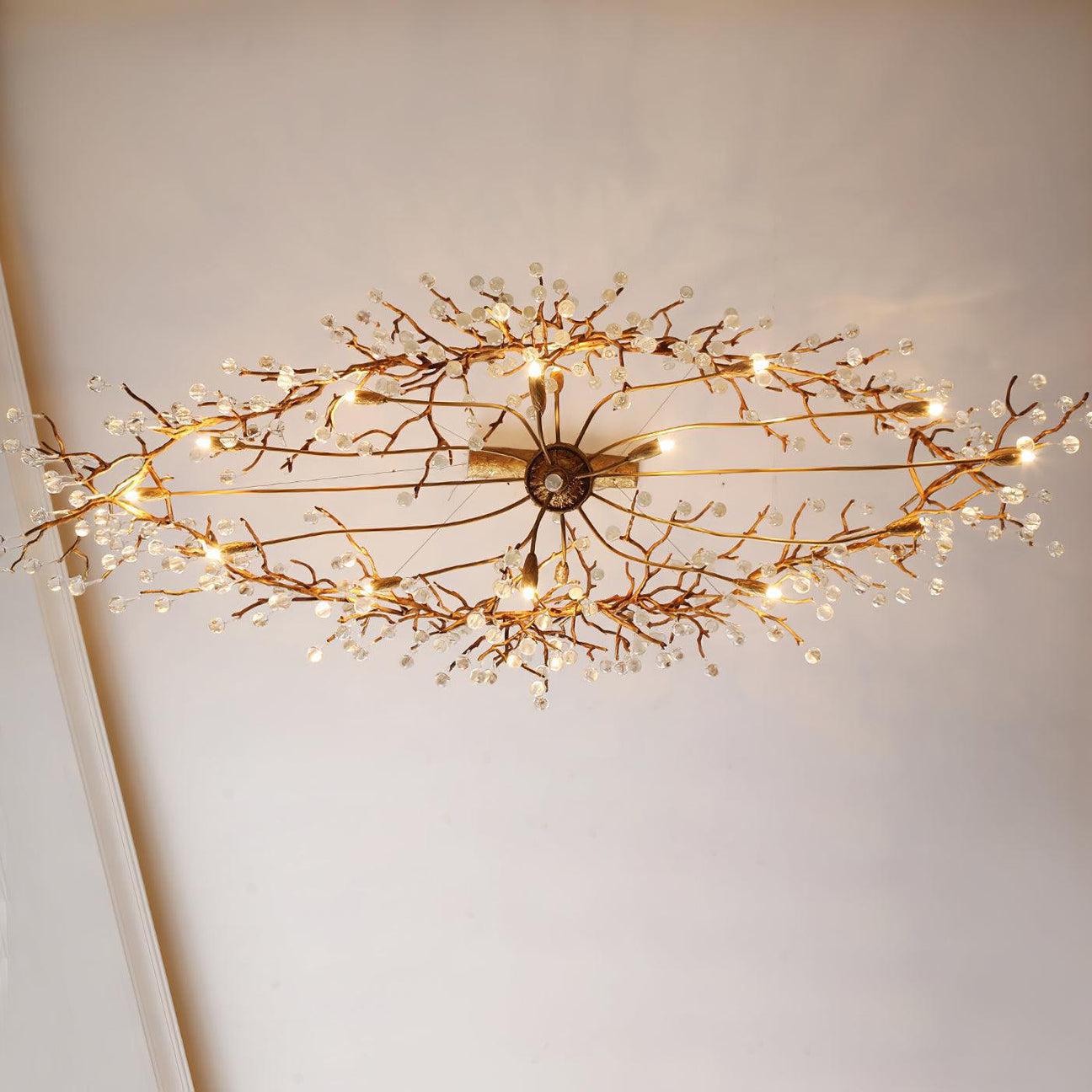 Drios Rain Chandelier - Lightings Menu