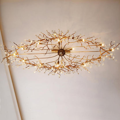 Drios Rain Chandelier - Lightings Menu