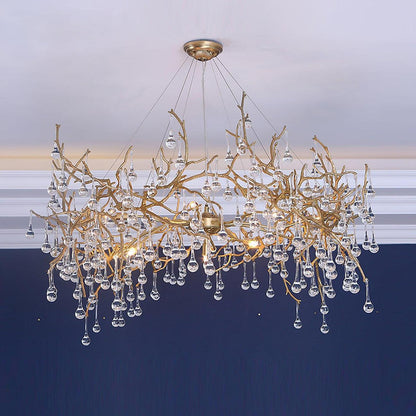 Drios Rain Chandelier - Lightings Menu