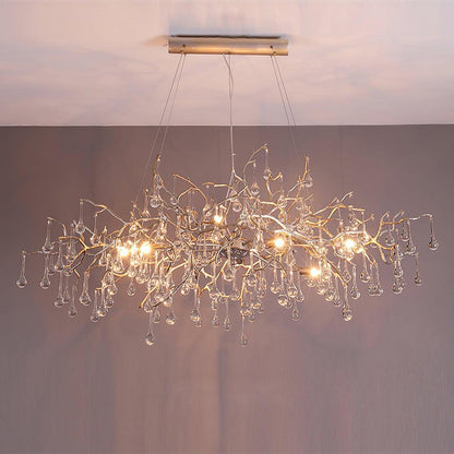 Drios Rain Chandelier - Lightings Menu