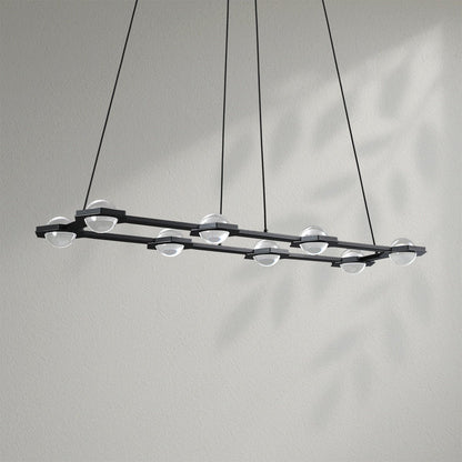 Eclatamt Rectangular Chandelier - Lightings Menu