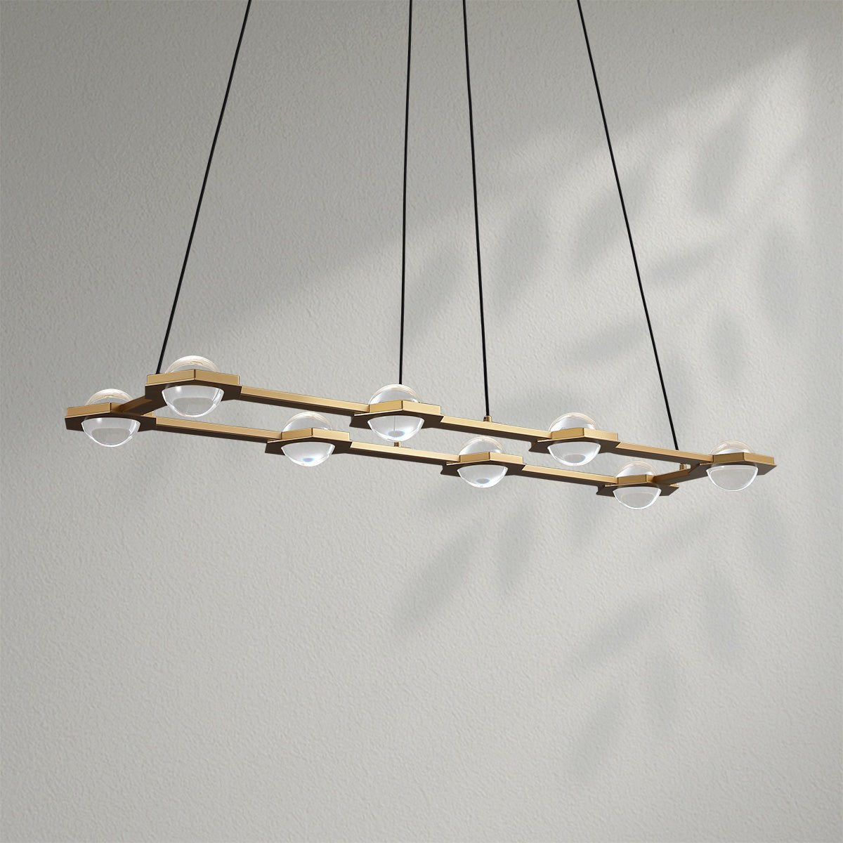 Eclatamt Rectangular Chandelier - Lightings Menu