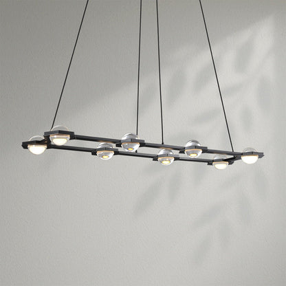 Eclatamt Rectangular Chandelier - Lightings Menu