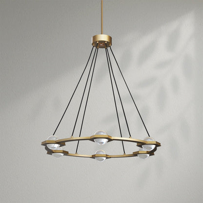 Eclatamt Round Chandelier - Lightings Menu