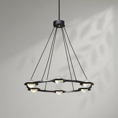 Eclatamt Round Chandelier - Lightings Menu