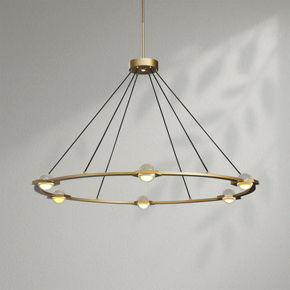 Eclatamt Round Chandelier - Lightings Menu