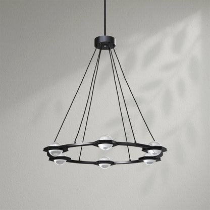 Eclatamt Round Chandelier - Lightings Menu