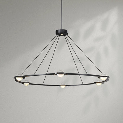 Eclatamt Round Chandelier - Lightings Menu