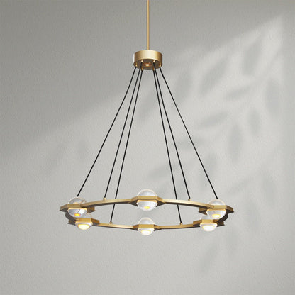 Eclatamt Round Chandelier - Lightings Menu