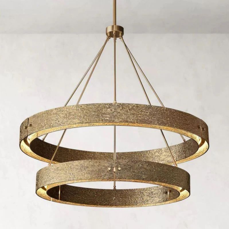 Eiesti 2 - Tier Round Chandelier 60" - Lightings Menu