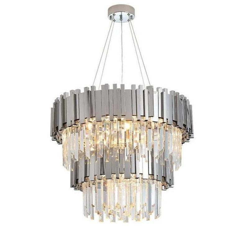 Elian Alaric Crystal Chandelier - Lightings Menu
