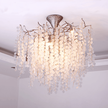 Ellie Modern Crystal Branch Chandelier - Lightings Menu