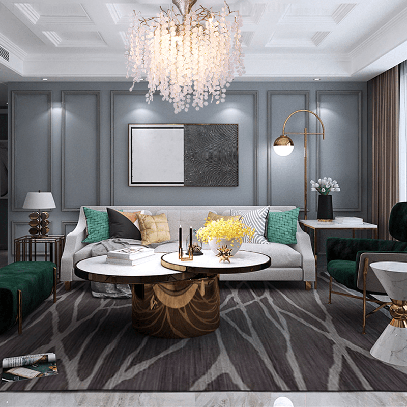 Ellie Modern Crystal Branch Chandelier - Lightings Menu